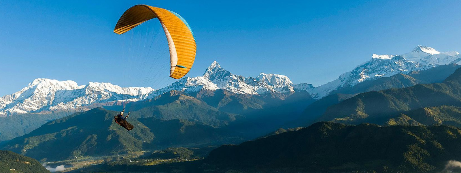 Paragliding in Nepal