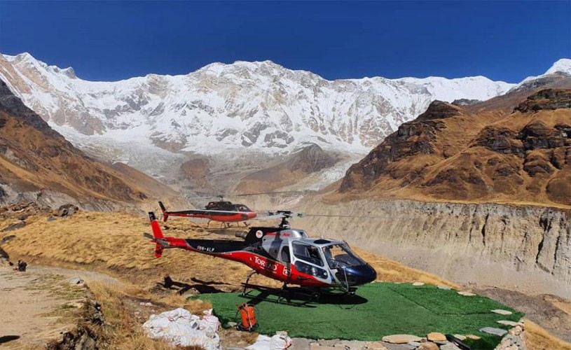 Annapurna Base Camp Helicopter Tour